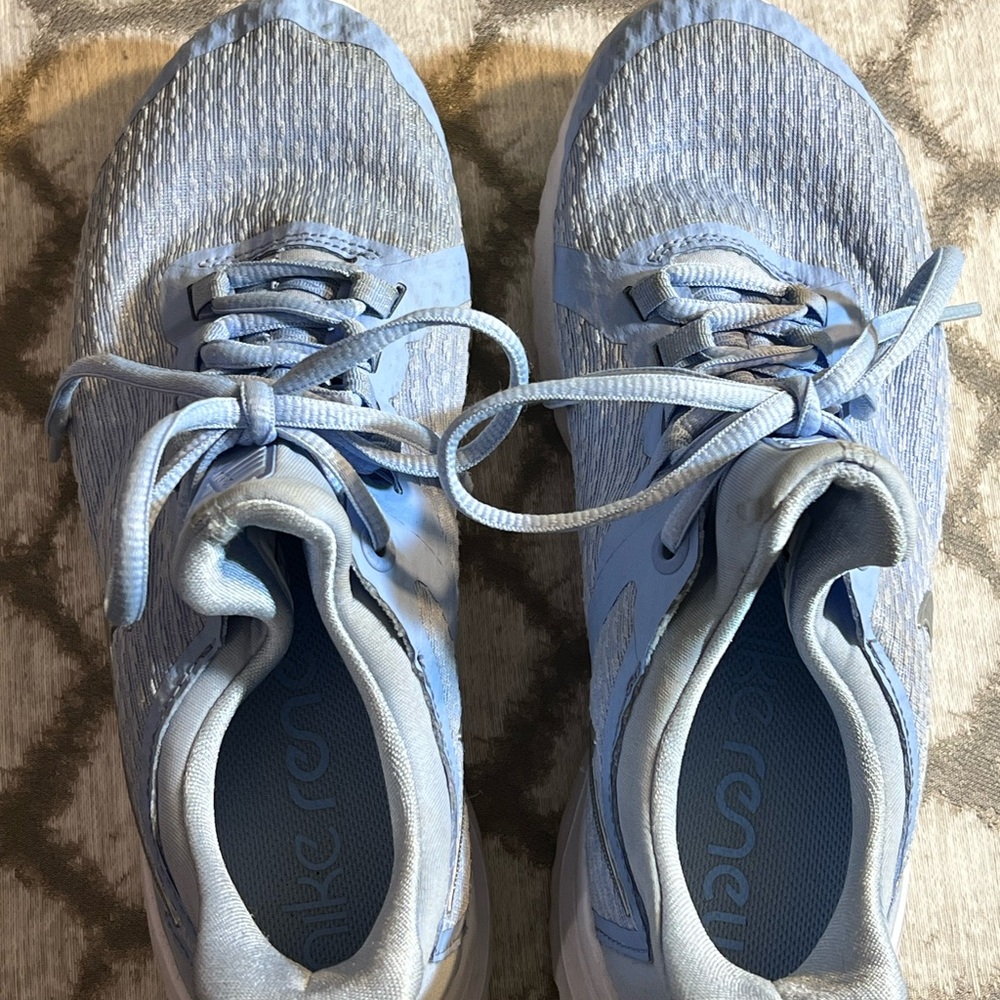 Nike Renew Blue Athletic Sneakers activewear athleisure running walking